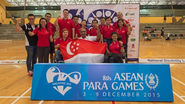 ASEAN Para Games kick off in Singapore hinh anh 1