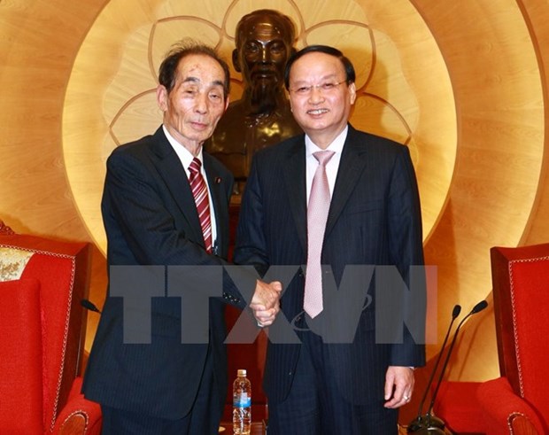 Politburo member welcomes Japanese Upper House leader hinh anh 1