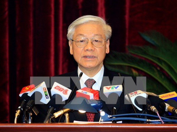 Party Central Committee wraps up 13th meeting hinh anh 1
