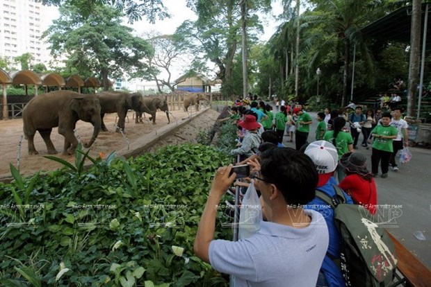 Saigon zoological-botanical park marks 150th anniversary hinh anh 1