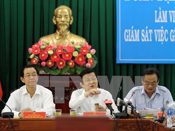 President scrutinises settlement of complaints, denunciations hinh anh 1