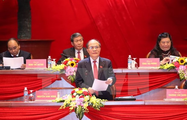 12th National Party Congress discusses documents hinh anh 1