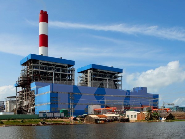 Duyen Hai 1 thermal power plant connects to national grid hinh anh 1