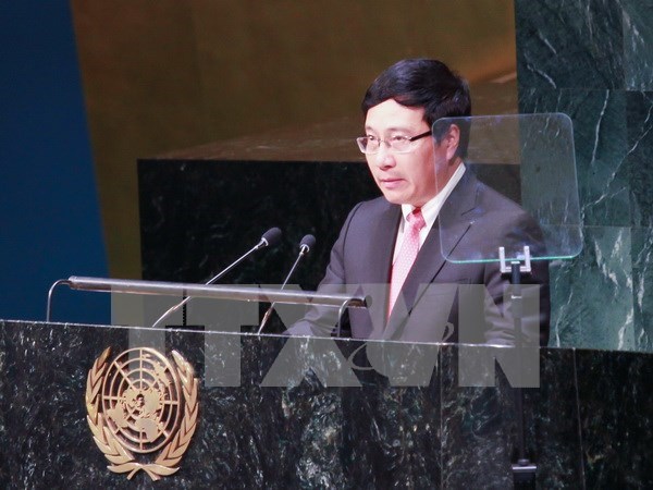 Foreign Minister discusses new position of multilateral diplomacy hinh anh 1