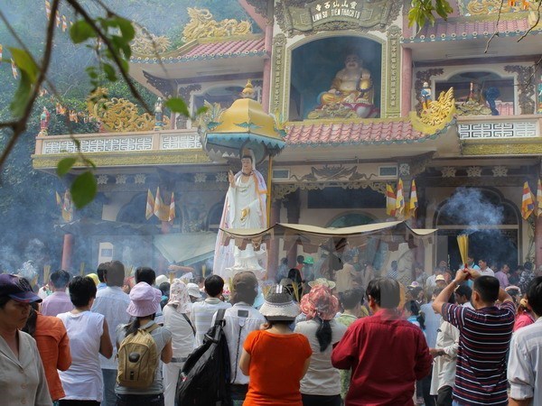 Mountain Ba spring festival in Tay Ninh opens hinh anh 1