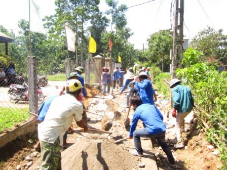 First central commune accomplishes targets of Programme 135 hinh anh 1