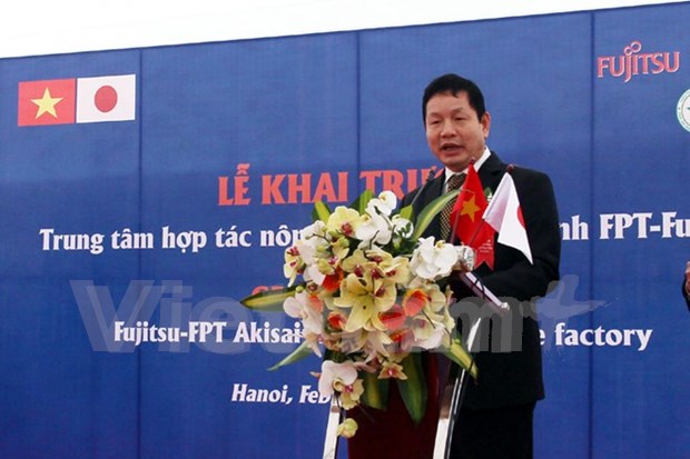 FPT, Fuijitsu join hands in IT-based agriculture cultivation hinh anh 1