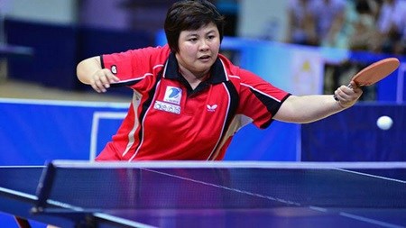 Vietnamese men, women win at world table tennis championships hinh anh 1