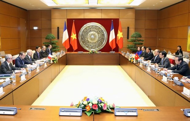 Vietnamese, French legislatures agree increased liaisons hinh anh 1