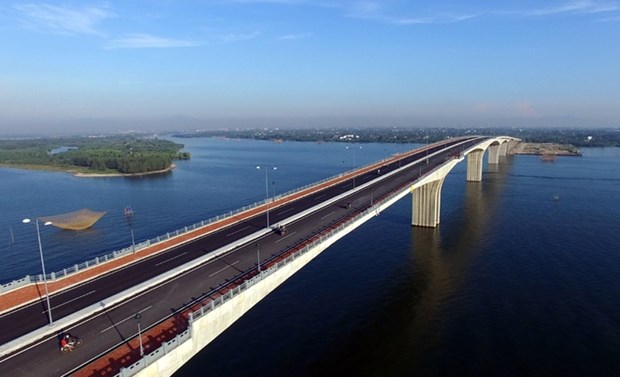Quang Nam: Cua Dai bridge opens to traffic hinh anh 1