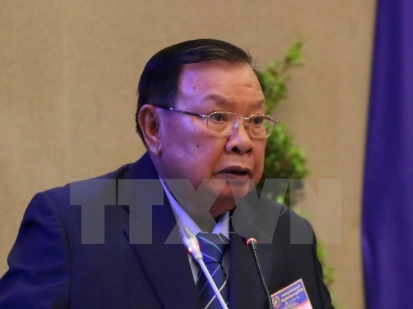 Lao top leader to pay official friendship visit to Vietnam hinh anh 1