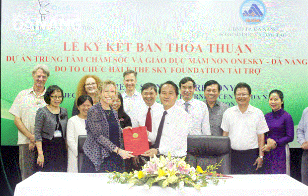 US foundation builds care centre for needy children in Da Nang hinh anh 1
