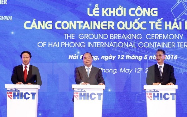 Hai Phong int’l container terminal project launched hinh anh 1