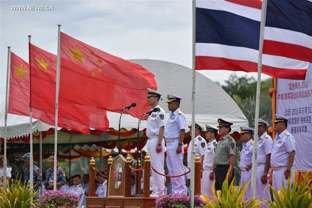 Thailand, China start joint military exercise hinh anh 1