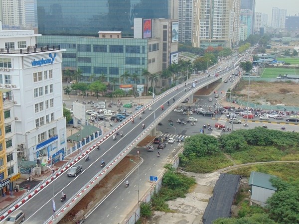 Modern flyover inaugurated in Hanoi hinh anh 1