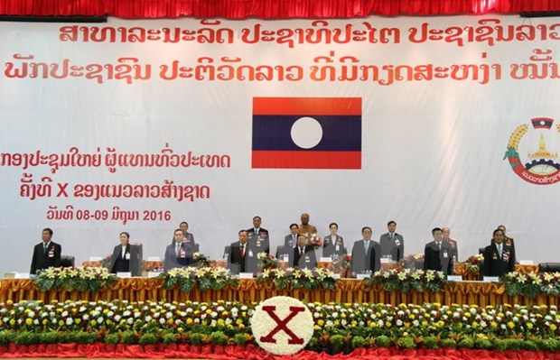Lao Front opens 10th Congress, charts 10-year strategy hinh anh 1