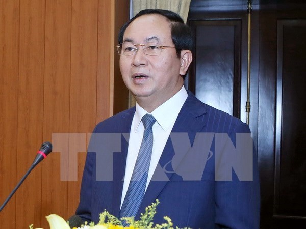 President Tran Dai Quang to visit Laos, Cambodia hinh anh 1