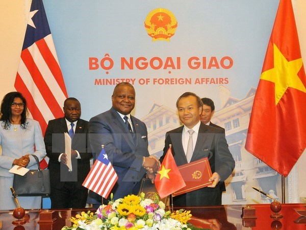 Vietnam, Liberia officially establish diplomatic ties hinh anh 1