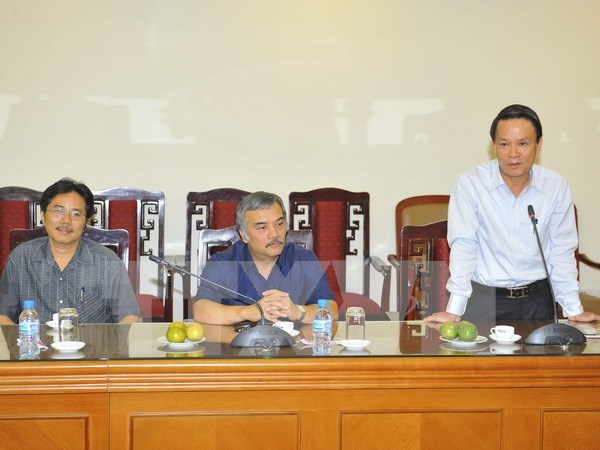 Vietnam News Agency’s staff awarded sport insignia hinh anh 1