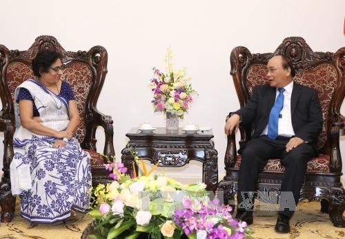 Prime Minister hosts RoK, Sri Lankan ambassadors hinh anh 2
