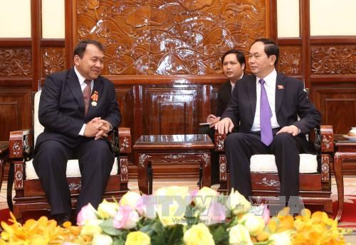 President bids farewell to Cambodian Ambassador hinh anh 1