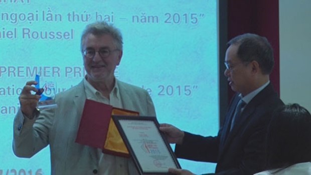 French film-maker Daniel Roussel wins Vietnam’s press award hinh anh 1
