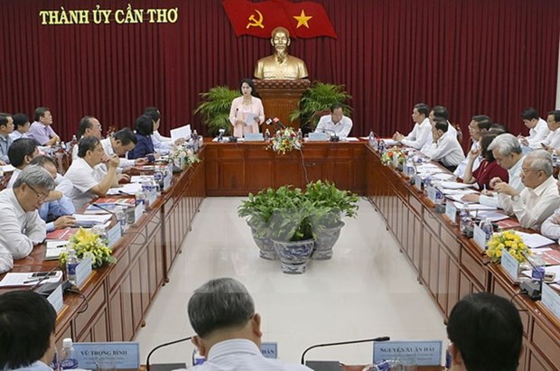 NA Chairwoman asks Can Tho to heed environmental protection hinh anh 1
