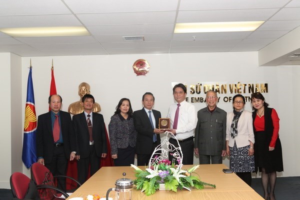 Hanoi’s VFF chapter leader pays working visit to New Zealand hinh anh 1
