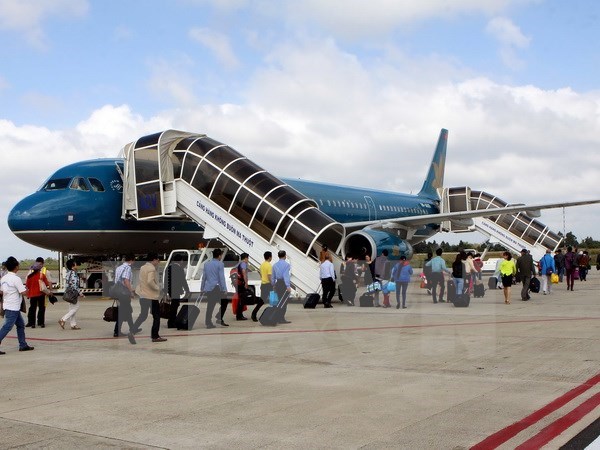 Vietnam Airlines adjusts flight schedules to Taiwan due to Meranti hinh anh 1