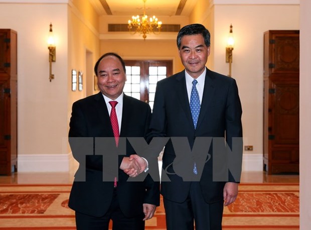 PM meets chief executive of Hong Kong special administrative region hinh anh 1