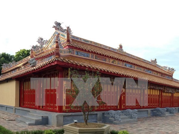 Old temple in Hue Royal Citadel rehabilitated hinh anh 1