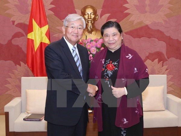 NA Vice Chairwoman wishes for closer ties with WHO hinh anh 1