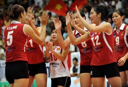 Vietnamese women finish seventh at Asian Volleyball Cup hinh anh 1