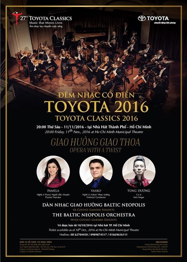 Toyota Classics 2016 to be held in HCM City hinh anh 1