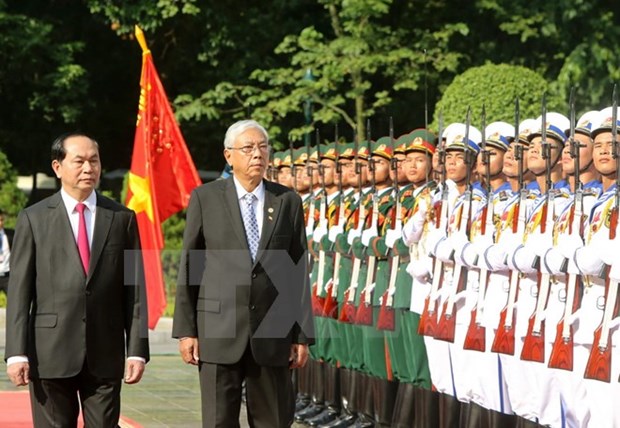Vietnam, Myanmar to enhance political-diplomatic ties hinh anh 1