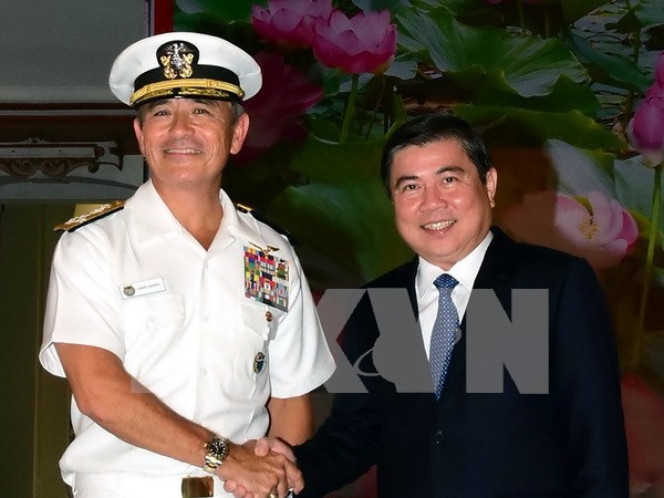 US commander thanks HCM City for help to search missing servicemen hinh anh 1