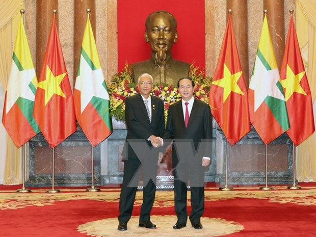 Vietnam, Myanmar issue joint statement hinh anh 1