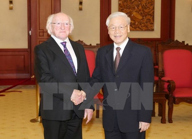 Ireland wants to solidify all-around ties with Vietnam hinh anh 1