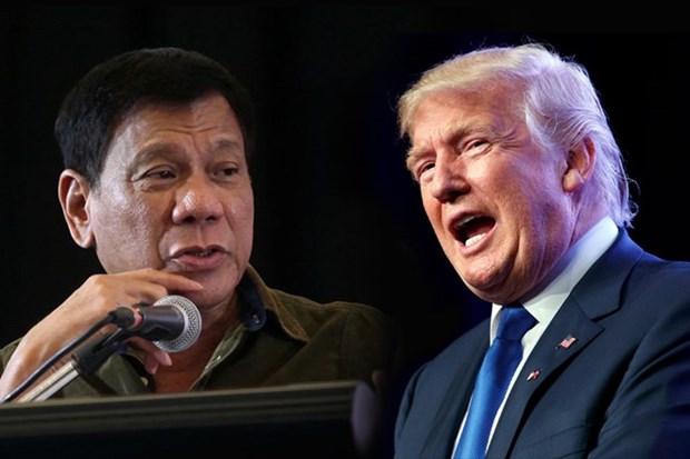 US, Philippine Presidents meet for first time hinh anh 1