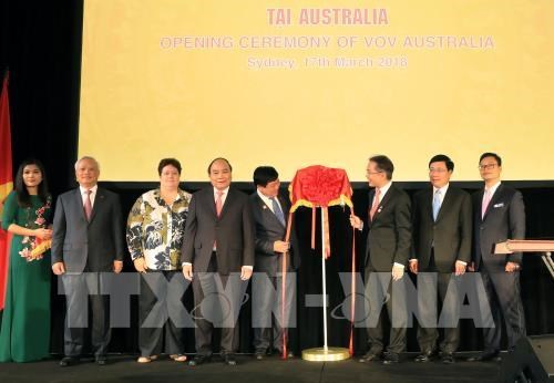 PM attends launch of VOV Australia in Sydney hinh anh 1