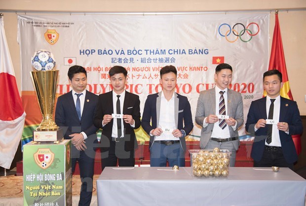 Biggest football tournament of Vietnamese community in Japan kicks off hinh anh 1