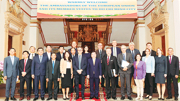 HCM City, EU forge cooperation as EVFTA takes effect hinh anh 1