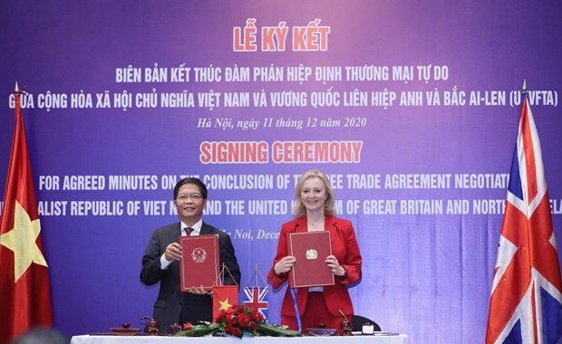 Vietnam, UK begin enforcement of bilateral FTA hinh anh 1