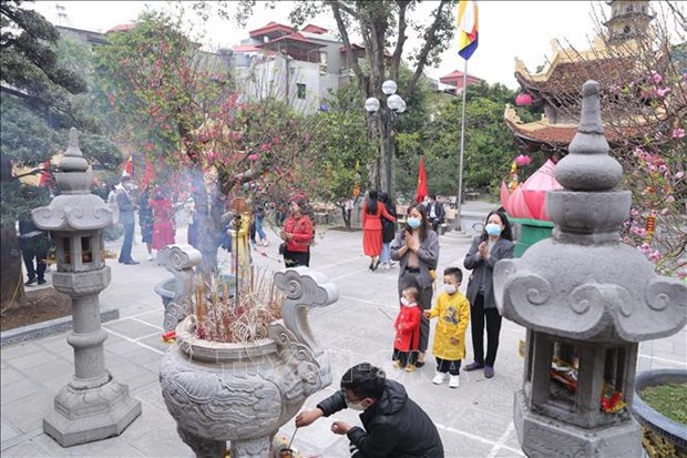 Lunar New Year visit to pagodas - long-lived tradition hinh anh 2
