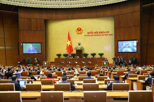 NA approves Resolution on socio-economic recovery and development hinh anh 1