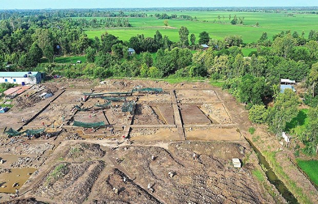 New important findings shed light on past at Oc Eo archaeological site hinh anh 1