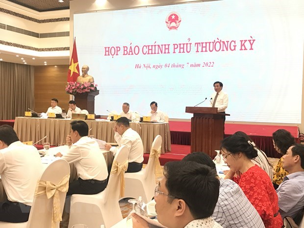 Vietnam’s GDP growth estimated at 6.42% in H1: Teleconference hinh anh 1