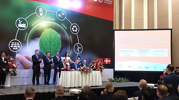 Vietnamese, Danish businesses ink 14 MoUs on green economy hinh anh 2