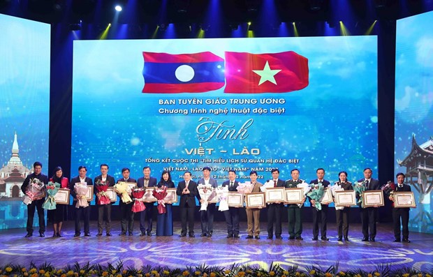 VNA’s e-newspaper VietnamPlus honoured for contributions to Vietnam-Laos relations hinh anh 1