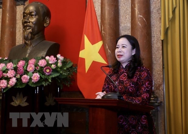 Vice President Vo Thi Anh Xuan undertakes role of acting President hinh anh 1
